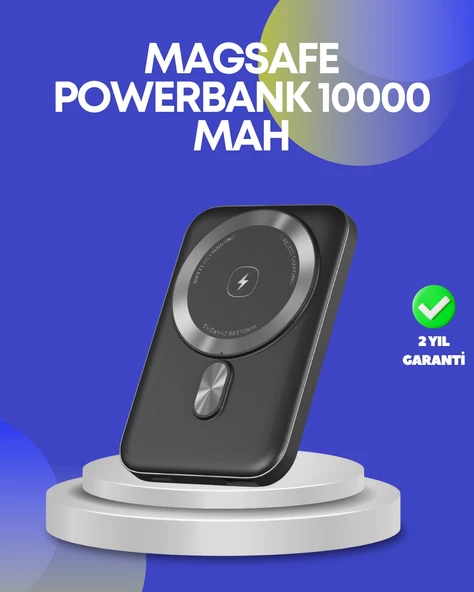 22.5w Hızlı Şarj Destekli Manyetik Powerbank Kompakt Tasarım ürün görseli 1