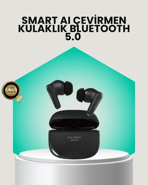 135 Dilde Gerçek Zamanlı Çeviri Özellikli Tws Bluetooth Kulaklık ürün görseli 1