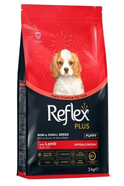 Reflex plus mini puppy 3kg kuzulu hipoalerjenik yavru köpek maması ürün görseli 1