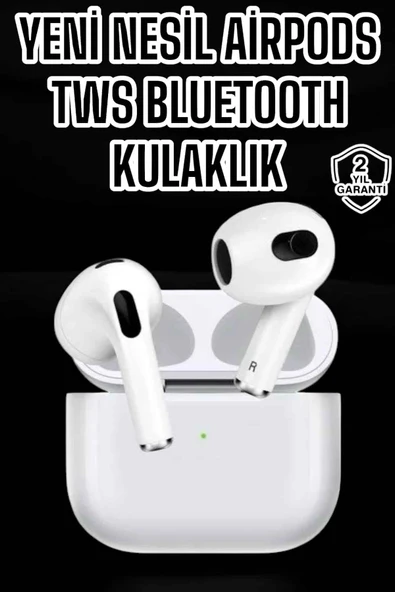 3.nesil Tws Bluetooth Kulaklık Mikrofonlu Anc Özelliği Dokunmatik Kontrol ürün görseli 1