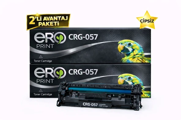 3000 Sayfalık Çipsiz - Canon İ-Sensys MF-443dw  Muadil Toner 2'li Avantaj Paket ürün görseli 1