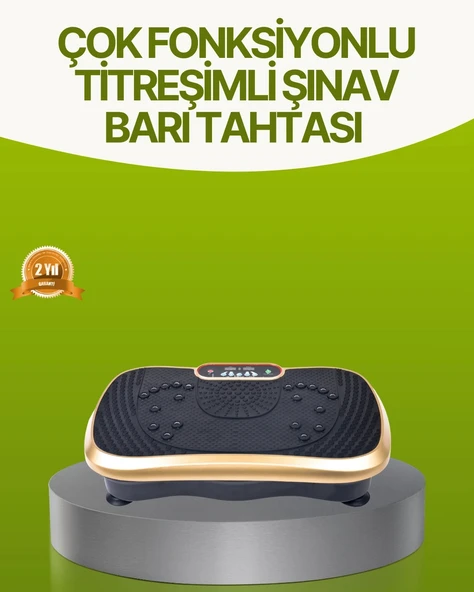 Titreşimli Egzersiz Platformu Evde Fitness Ve Kas Güçlendirme ürün görseli 1