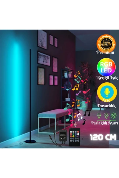 neeko Sondra Sese Ve Müziğe Duyarlı - Kumandalı Oda Aydınlatma Sistemi Full Rgb - Kumandalı ürün görseli 1