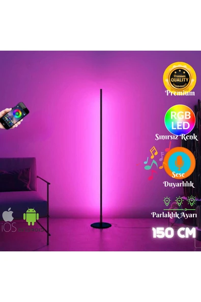 neeko Mobıl Stıck -telefon Kontrol - Oda Aydınlatma Sistemi - Full Renk - Çok Özellik 150 Cm ürün görseli 1