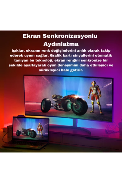 PTTAVM: neeko Bilgisayar Ambilight Işığı Görüntüye Duyarlı