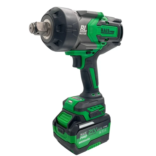 HaisPro Profesyonel Darbeli Somun Sıkma 2300 Nm Yüksek Tork 21 V 8 Ah Çift Akü - RB-826 ürün görseli 1