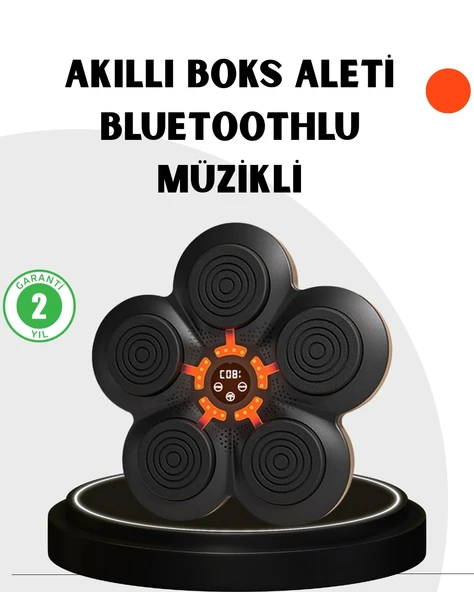 Evde Fitness İçin Akıllı Boks Makinesi Işıklı Vuruş Noktalı Bluetoothlu ürün görseli 1
