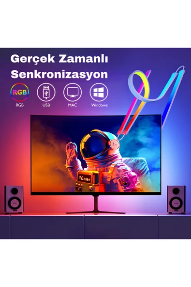 PTTAVM: neeko Bilgisayar Ambilight Işığı Görüntüye Duyarlı