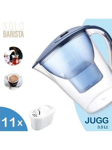 Rovexa Jugg 3.5 Litre Su Arıtma Sürahisi + 11 Adet Filtre ürün görseli 1