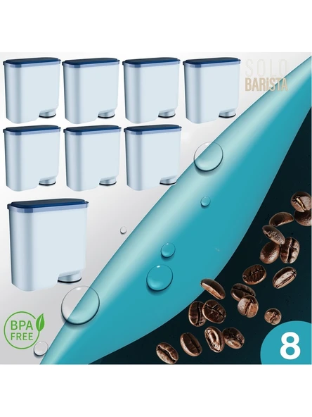 Rovexa Philips Aquaclean Kahve Makinesi Kireç Önleyici Su Filtresi 8 Adet ürün görseli 1