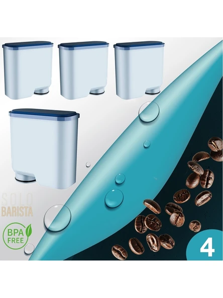 Rovexa Philips Aquaclean Kahve Makinesi Kireç Önleyici Su Filtresi 4 Adet ürün görseli 1