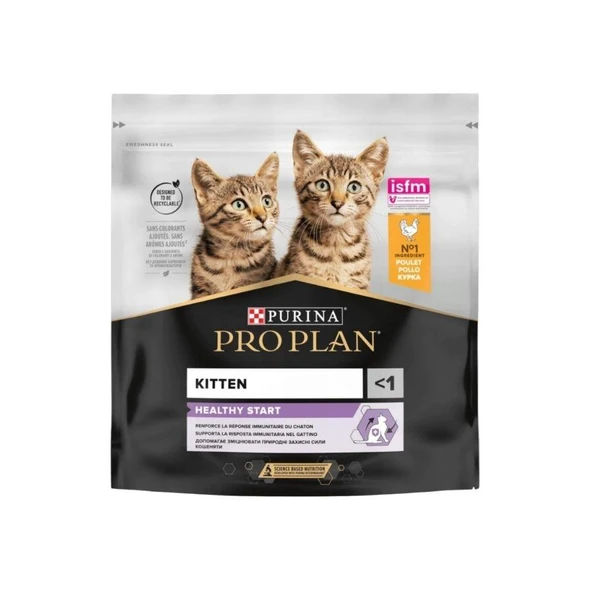Pro Plan Kitten Tavuklu Yavru Kedi Maması 400 gr ürün görseli 1