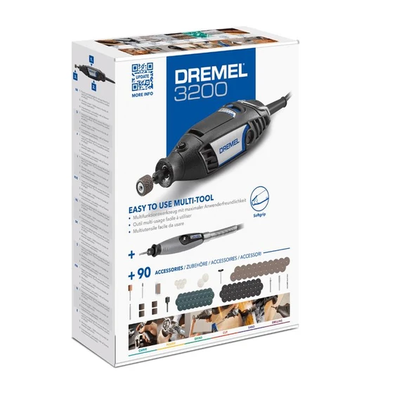 Dremel 3200 3200-1/90 El Motoru - Resim 3