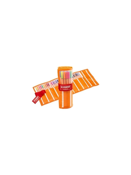 Stabilo Point Kalem 88 Rollerset 25+5 Neon - Resim 2