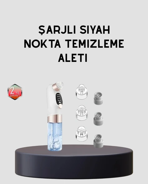 3 Kademeli Vakumlu Gözenek Temizleme Cihazı – Cilt Yenileyici Masaj Ve Derin Temizlik ürün görseli 1