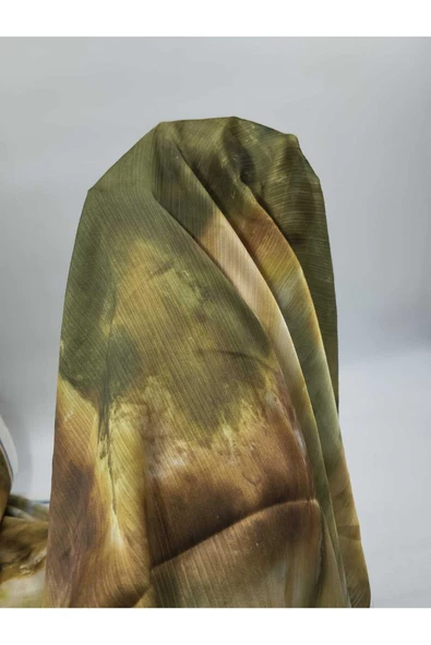 ünsal tekstil Batik Desenli Saten Viskon Kumaş ürün görseli 1