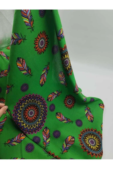 ünsal tekstil Desenli Viskon Kumaş ürün görseli 1
