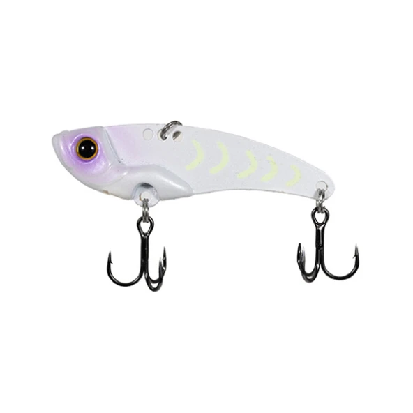 Ryuji Mirror VIB 6,5cm 22gr Vibrasyon Yem Renk : Purple Head Glow ürün görseli 1