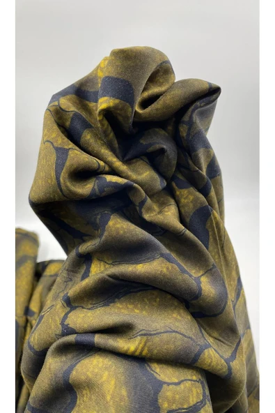 ünsal tekstil Kışlık Belmando Batik Desen Viskon Kumaş ürün görseli 1