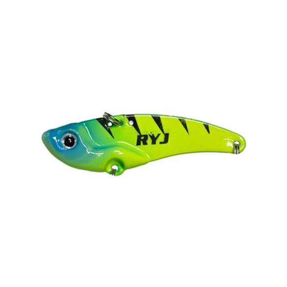 Ryuji Mirror VIB 6,5cm 22gr Vibrasyon Yem Renk : Yellow Glow ürün görseli 1