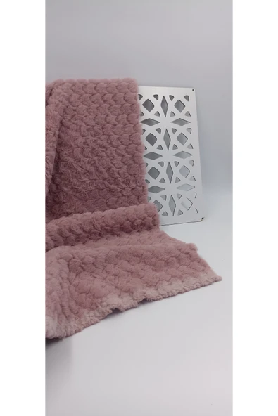 Bursa Kumaş Desenli Peluş Kumaş - Resim 3