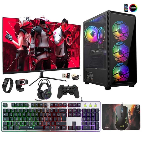 Turbox Tx1143 i7 860 16GB Ram 256GB SSD 4GB GT730 Ekran Kartı 23.6 inç Oem Paket ürün görseli 1