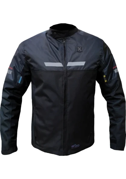 Xspeed Wise Korumalı Motosiklet Montu Füme ürün görseli 1