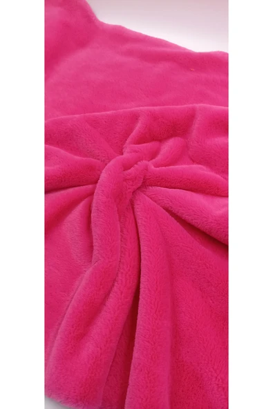 Bursa Kumaş Pembe Peluş Kumaş ürün görseli 1