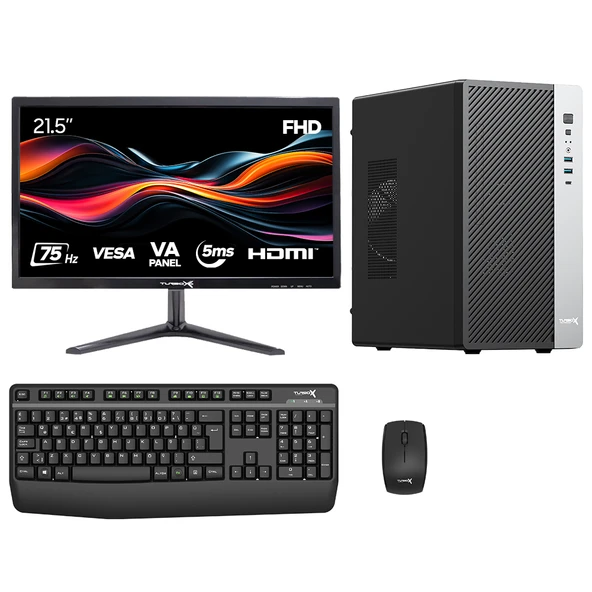 Turbox Tx6664 i7 4770 8GB Ram 256GB SSD 21.5 inç Monitör Oem Paket ürün görseli 1