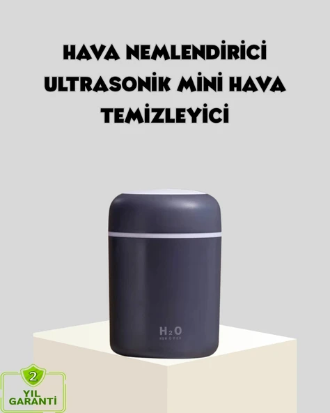 Led Işıklı Usb Nemlendirici – Sürekli Ve Aralıklı Püskürtme Modu ürün görseli 1