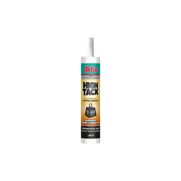 Akfix High Tack Ultra Güçlü Montaj Yapıştırıcı Beyaz 290ml ürün görseli 1