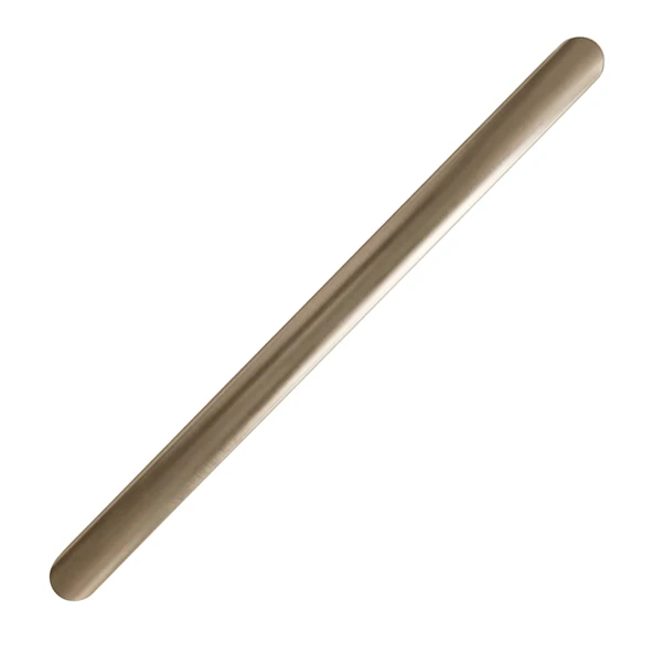 VENTO Antik Sarı Düz Çekmece Kulp 512 mm Uzun Metal Dolap Gardırop Mutfak Banyo Kulbu Modern Tasarım ürün görseli 1