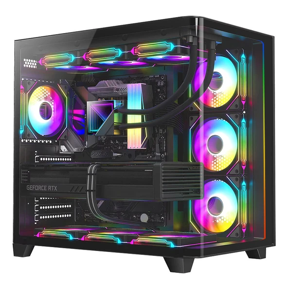 Dragos DRx7942 Ryzen 7 7800X3D 32GB DDR5 2TB 4.0 NVMe 16GB RTX5070Ti Oyuncu Oem Paket ürün görseli 1
