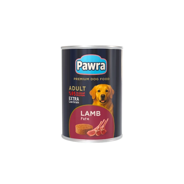 Pawra Yetişkin Köpek Kuzu Etli Pate Konserve 400 gr ürün görseli 1
