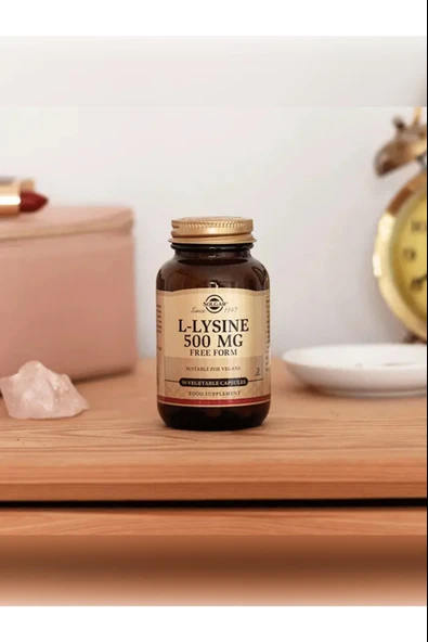 Solgar L-lysine 500 Mg 50 Kapsül - Resim 2