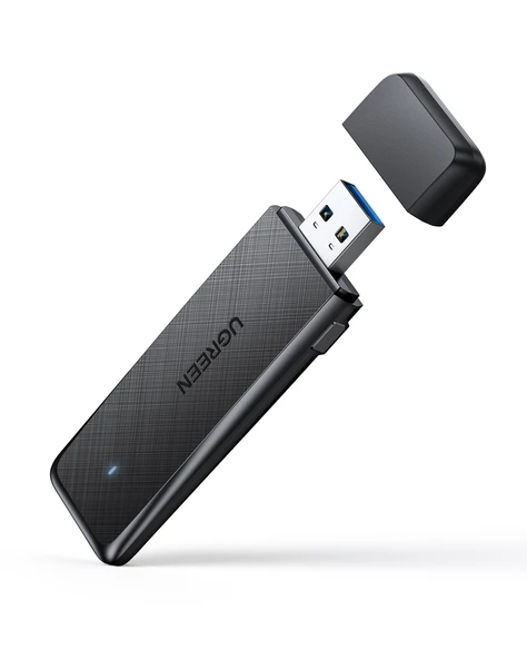 UGREEN AC1300 USB 3.0 1300Mbps 2.4/5Ghz Wi-Fi Kablosuz Alıcı Ağ Adaptörü, 50340 ürün görseli 1