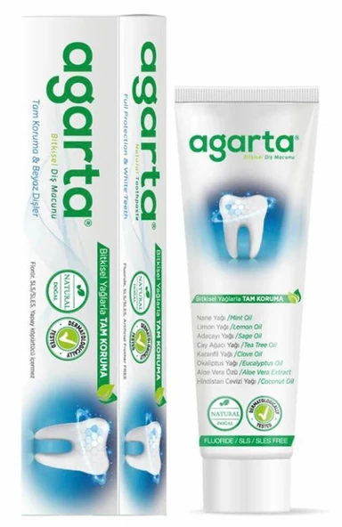 Agarta Tam Koruma Beyaz Dişler Diş Macunu 100 Ml ürün görseli 1