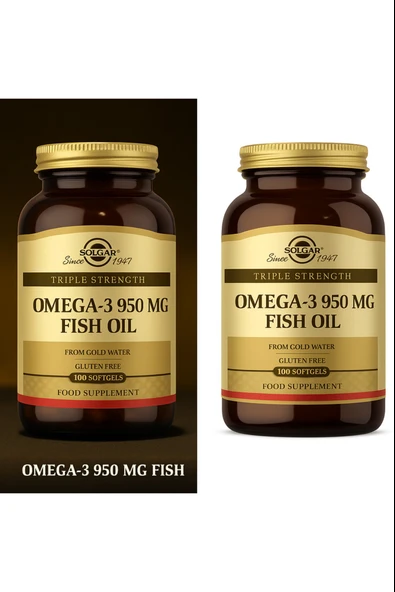 Solgar Omega-3 950 Mg 100 Kapsül 2 Adet ürün görseli 1