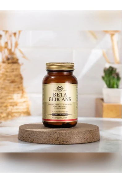 Solgar Beta Glucans 60 Tablet - Resim 5