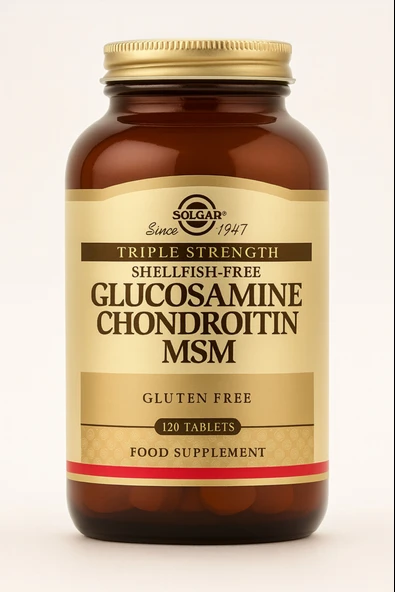 Solgar Glucosamine Chondroitin Msm 120 Tablet ürün görseli 1