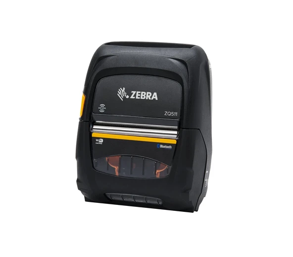 ZEBRA ZQ511 Premium Mobil Yazıcı, ZQ51-BUE000E-00 DT Yazıcı ZQ511 3.15"/80mm, Bluetooth 4.1, Standart Pil ürün görseli 1