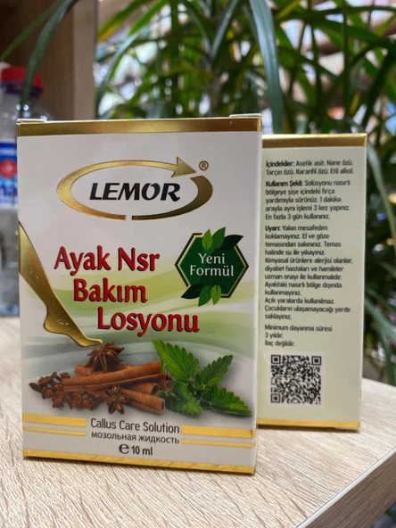 Lemor Ayak Nasır Bakım Solüsyonu 10 Ml ürün görseli 1
