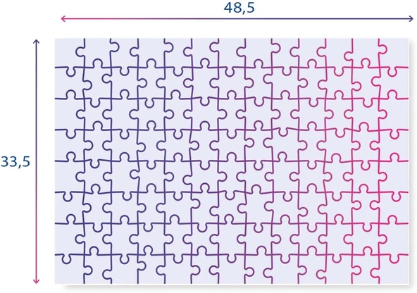 Clementoni Puzzle 104 Parça - Unicorn - Resim 4