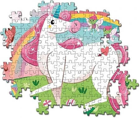 Clementoni Puzzle 104 Parça - Unicorn - Resim 3