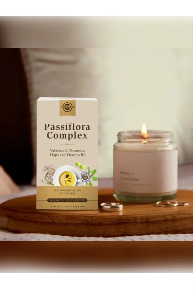 Solgar Passiflora Complex 30 Kapsül - Resim 5