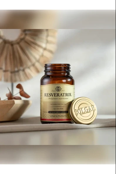 Solgar Resveratrol 60 Kapsül - Resim 2