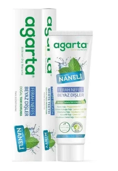Agarta Naneli Diş Macunu 100 Ml ürün görseli 1