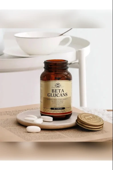 Solgar Beta Glucans 60 Tablet - Resim 4