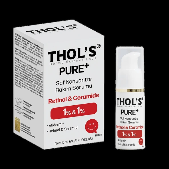 Thol's Pure+ Kızarıklık ve Hassasiyet Görünümü İçin Tolerans Destekleyici Serum 15 ml ürün görseli 1