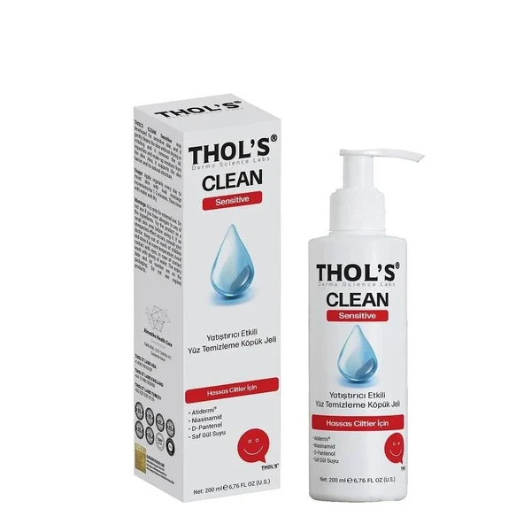 Thol's Clean Sensitive Hassas Ciltler İçin Temizleme Jeli ürün görseli 1